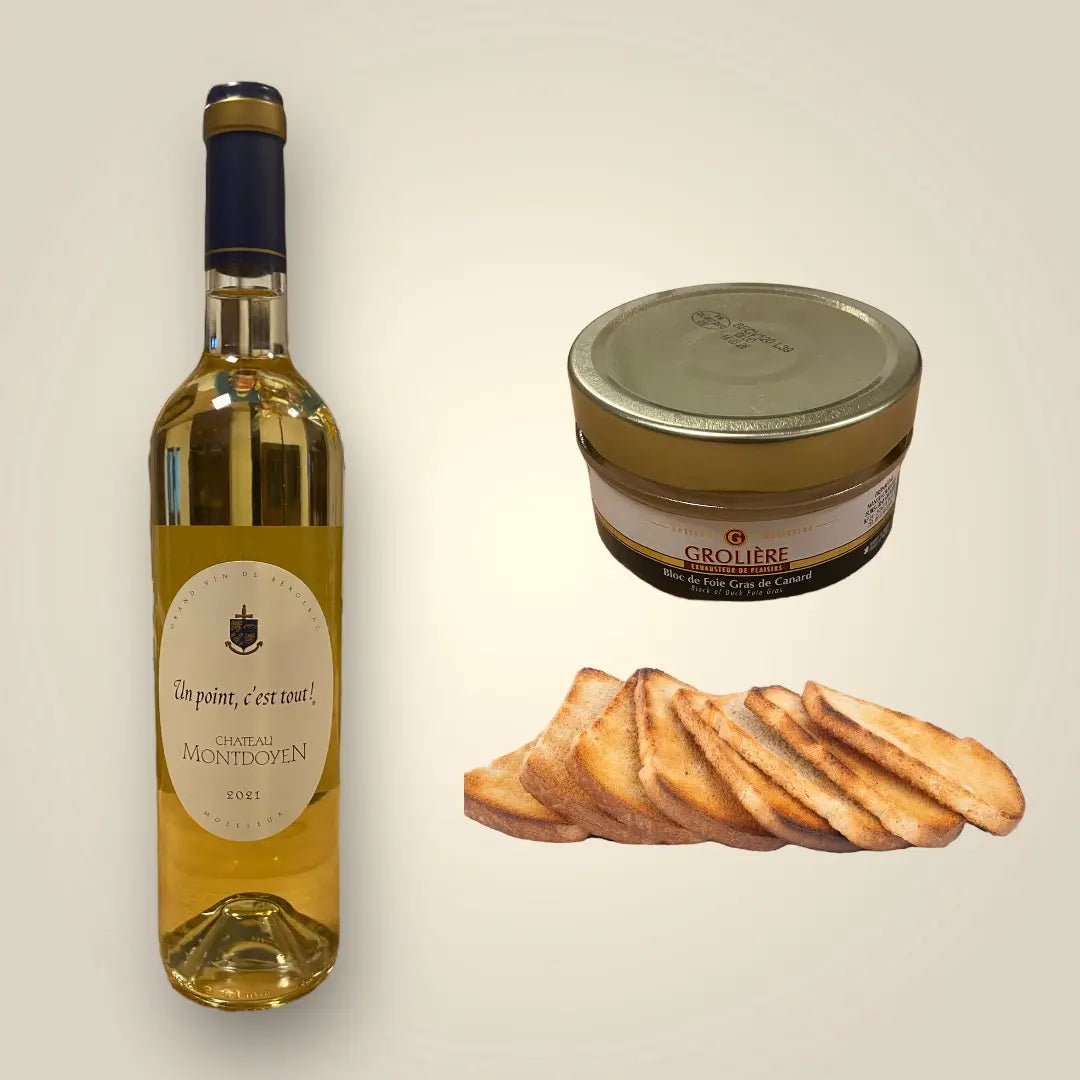 Plateau aperitif de foie gras vendu par Jm Monterroir