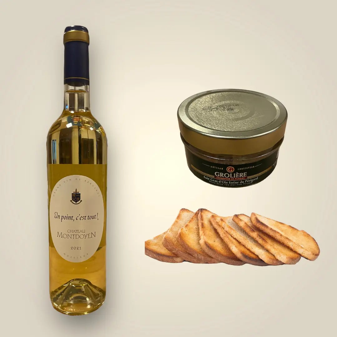 Plateau aperitif de foie gras vendu par Jm Monterroir
