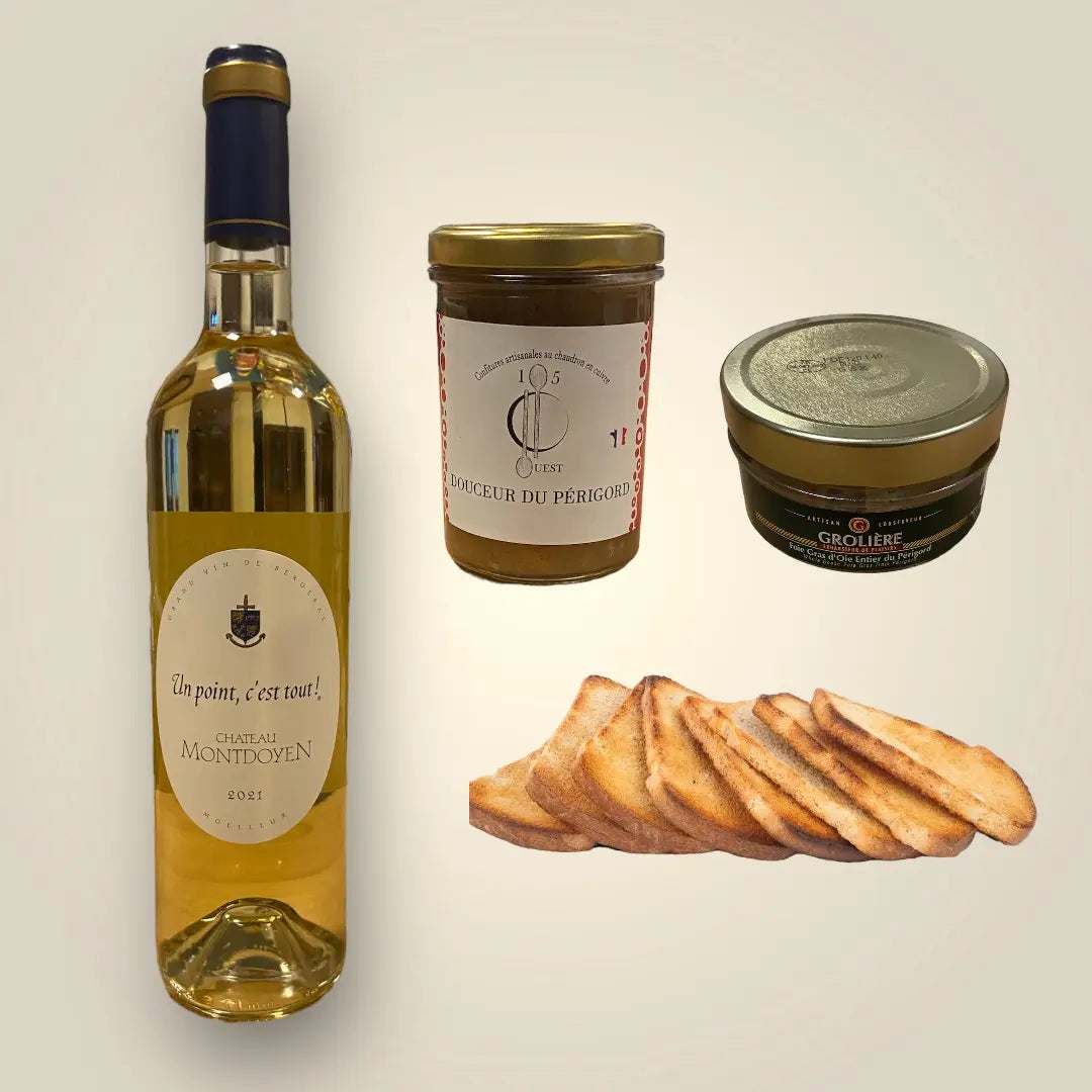 Plateau aperitif de foie gras vendu par Jm Monterroir