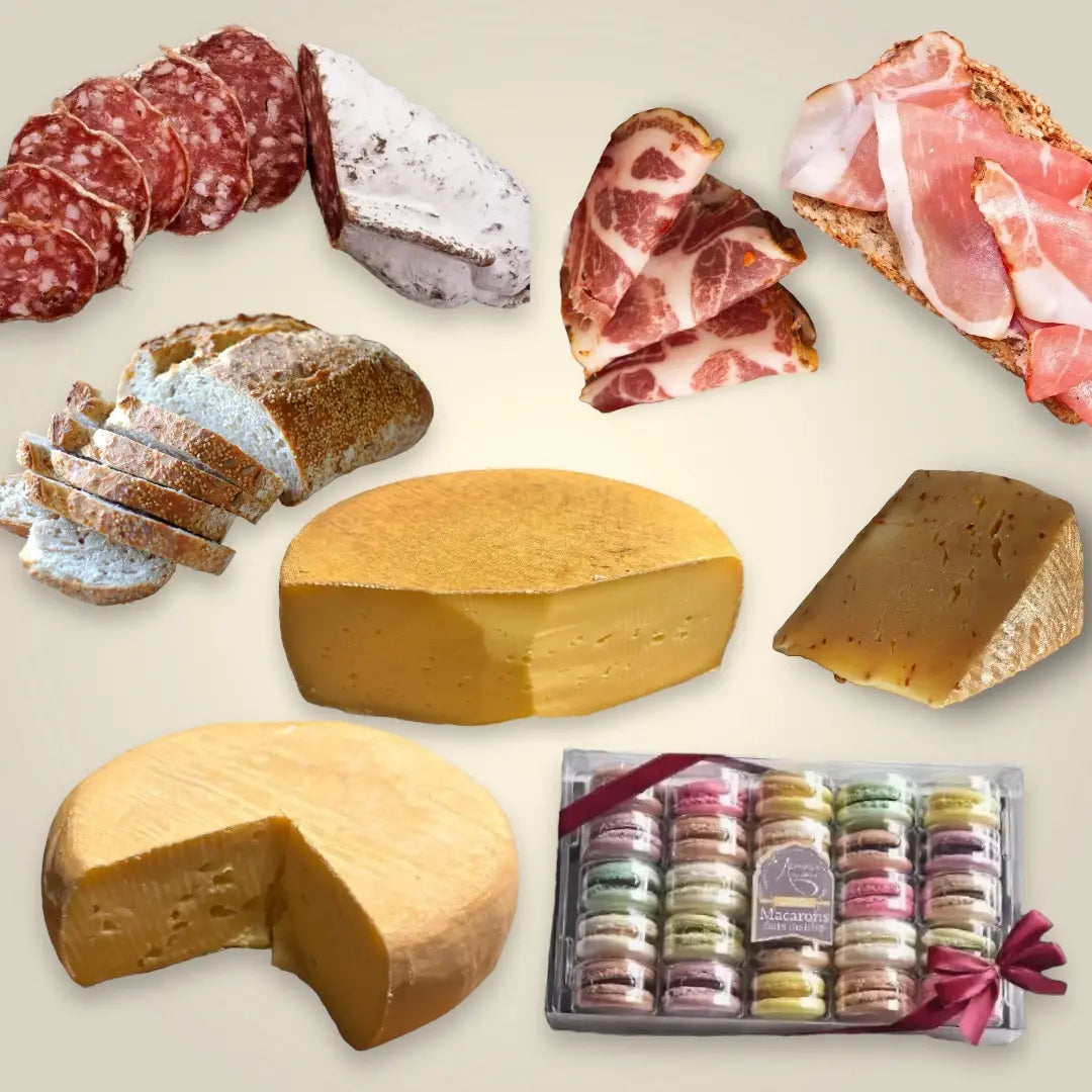 Plateau de fromages et de charcuteries vendu par Jm Monterroir