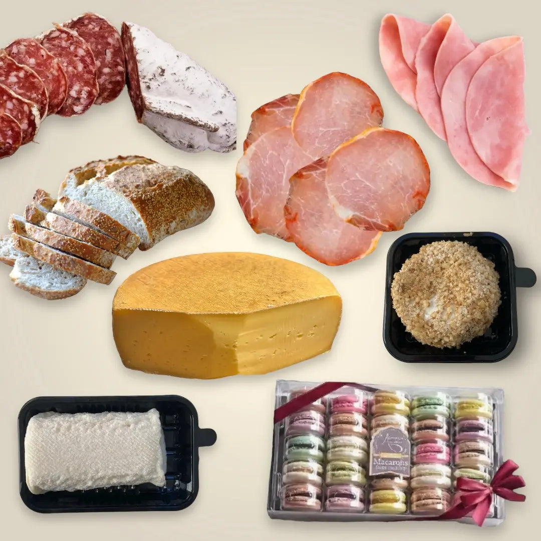 Plateau de fromages et de charcuteries vendu par Jm Monterroir