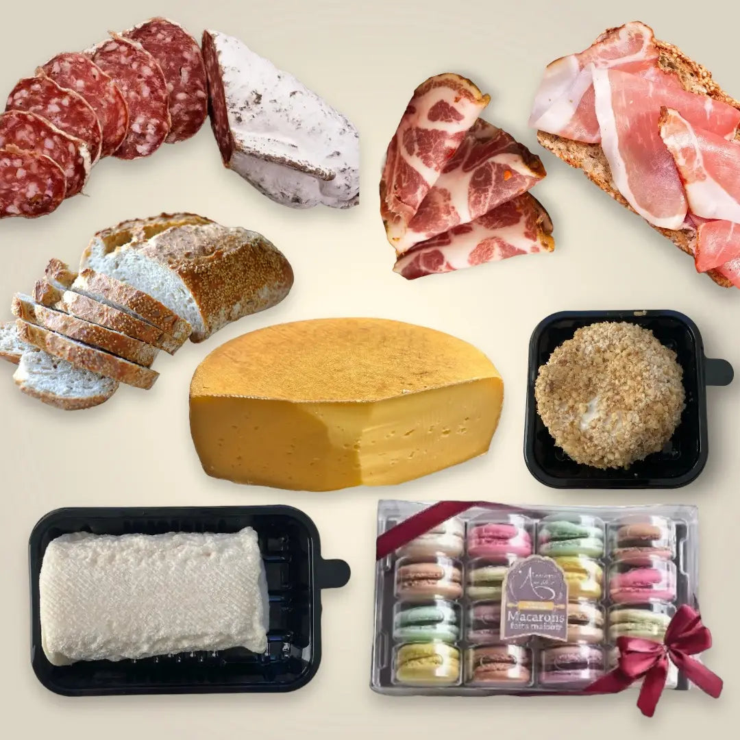Plateau de fromages et de charcuteries vendu par Jm Monterroir