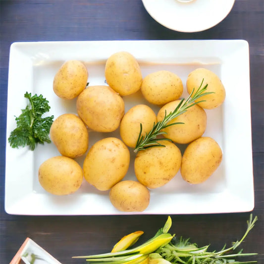 Pommes de terres vapeurs blanches fraiches vendues par JM Monterroir