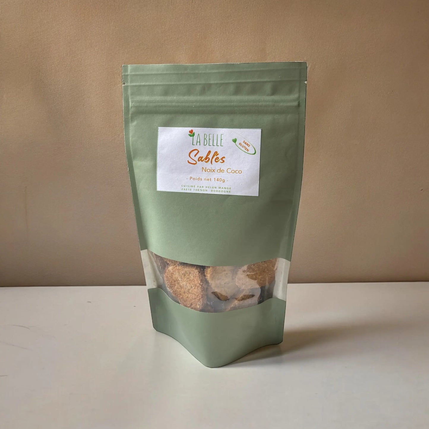 Sablés a la noix de coco vendus par Jm Monterroir