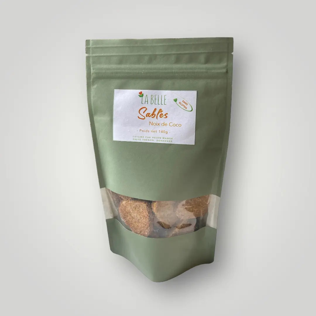 Sablés a la noix de coco vendus par Jm Monterroir