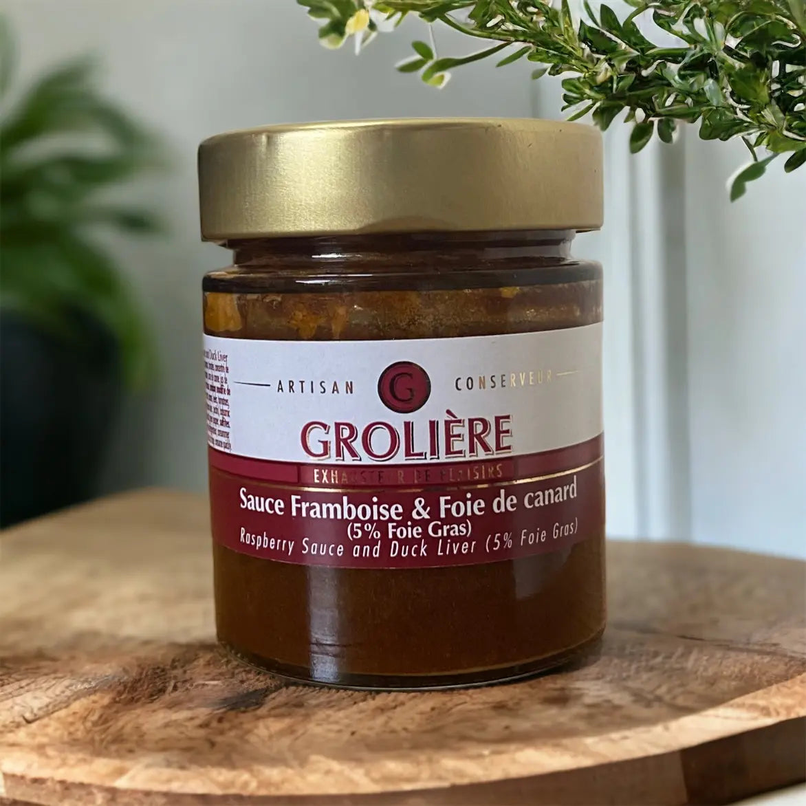 Sauce de la maison groliere vendu par JM Monterroir