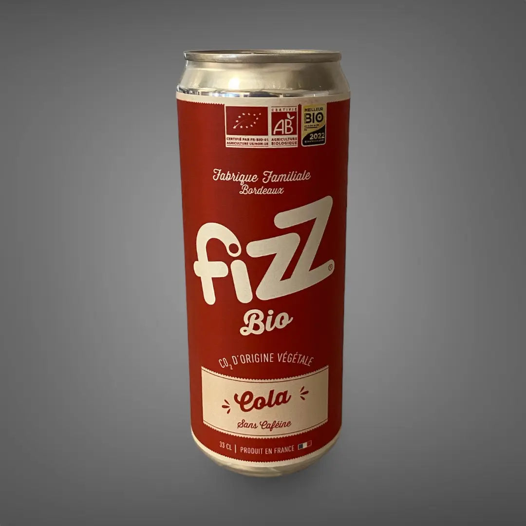 Canette de sodas Bio Fizz Cola vendu par JM Monterroir