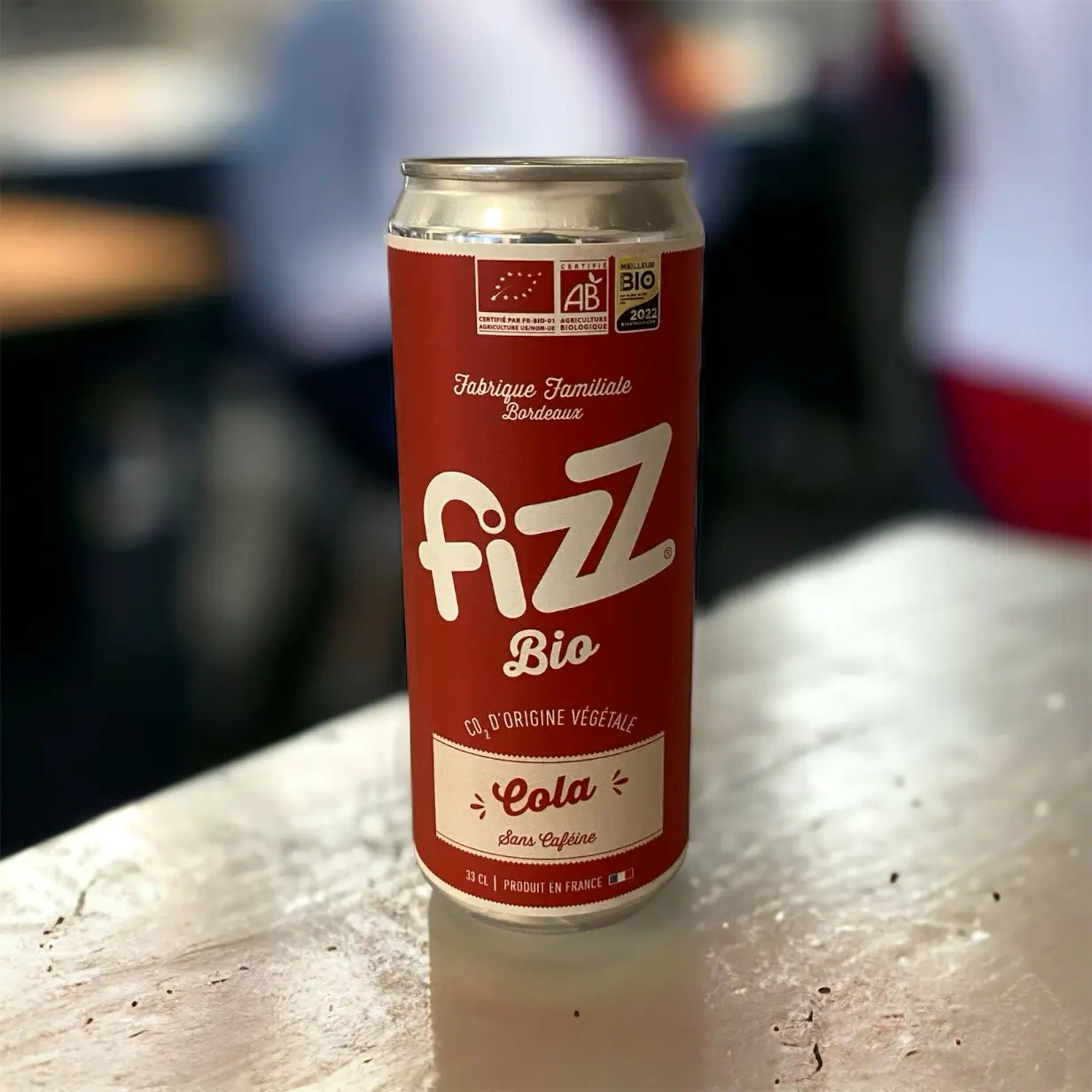 Canette de sodas Bio Fizz Cola vendu par JM Monterroir