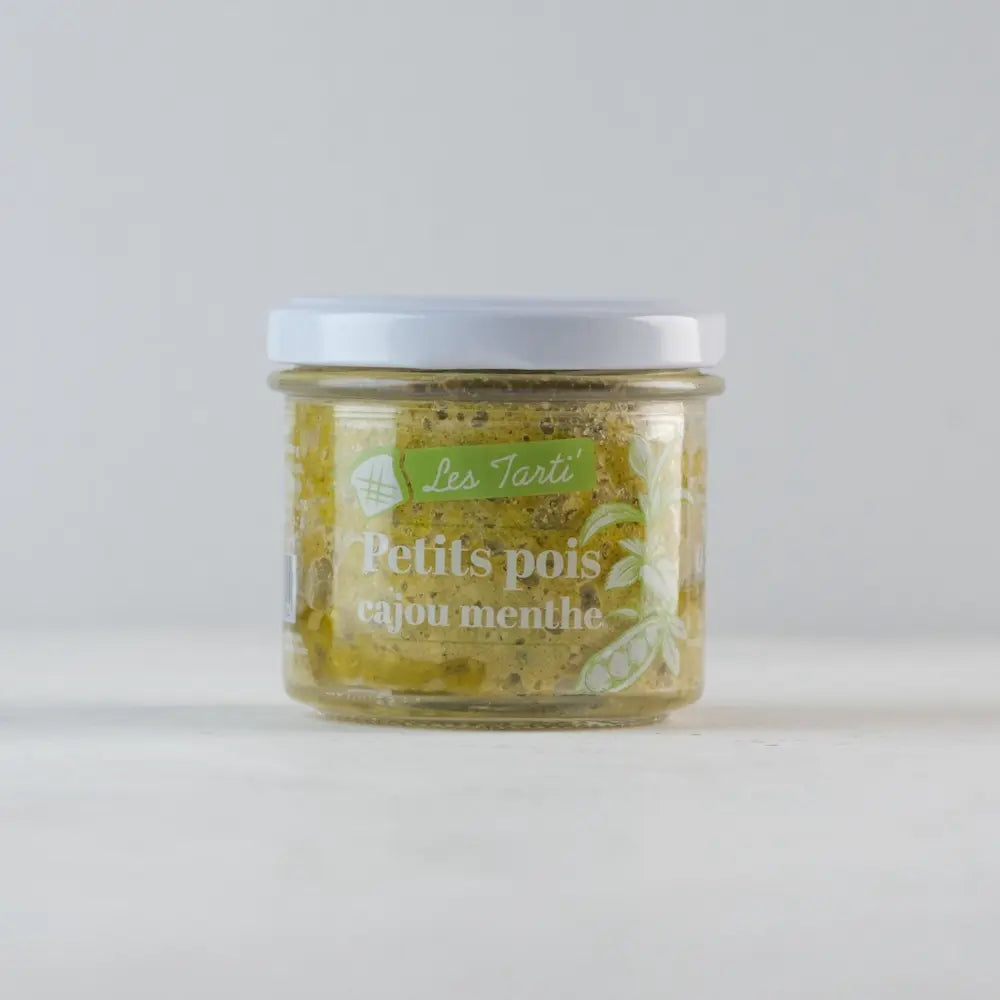 Tarti' Petits Pois Cajou Menthe - 85g vendu par Jm Monterroir