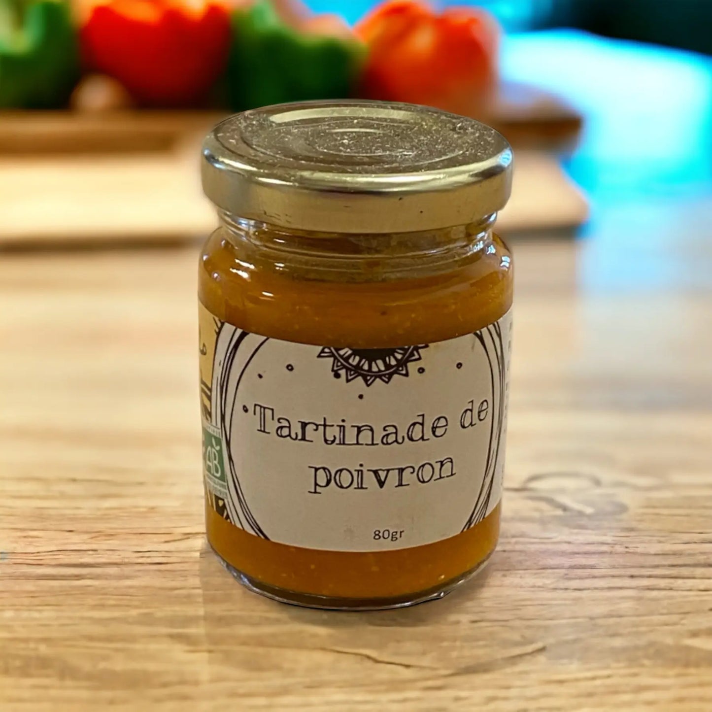 Tartinades de poivron des paniers sauvages vendue par Jm Monterroir