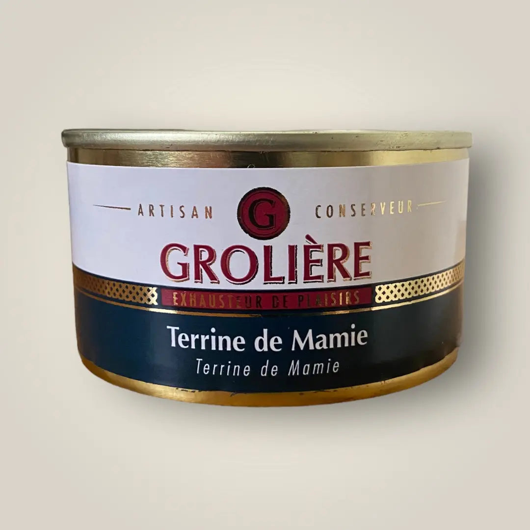 Terrine de mamie de la Maison Groliere vendue par JM Monterroir
