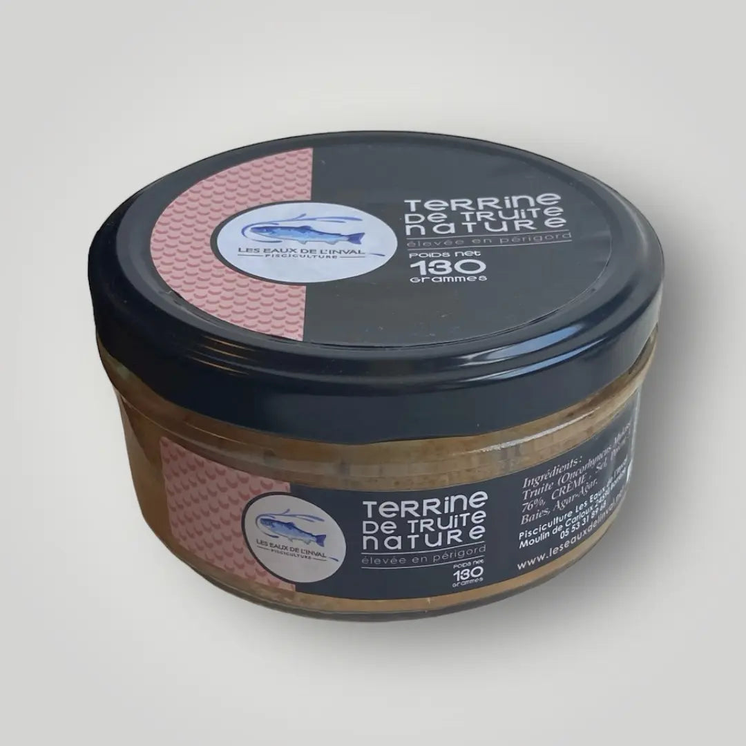 Terrine de truite nature vendu par Jm Monterroir