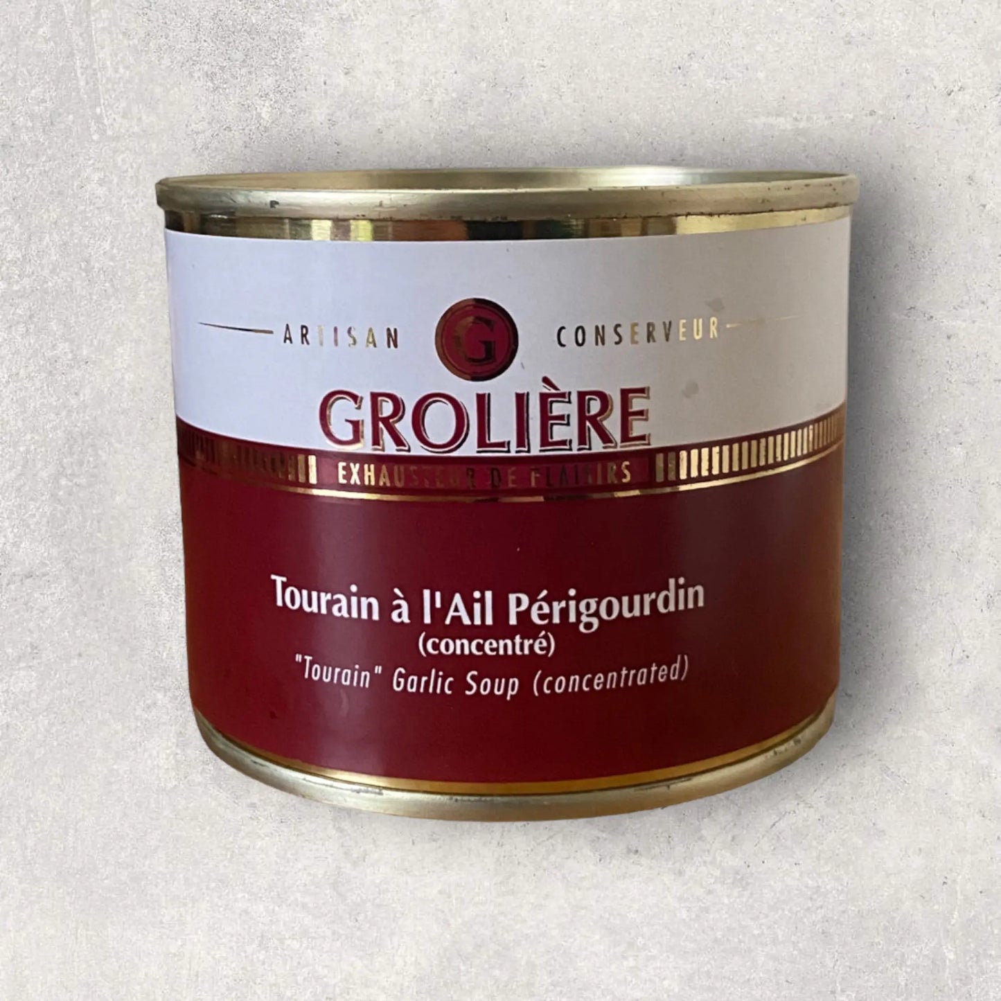 Tourain a l ail de la Maison Groliere vendue par JM Monterroir