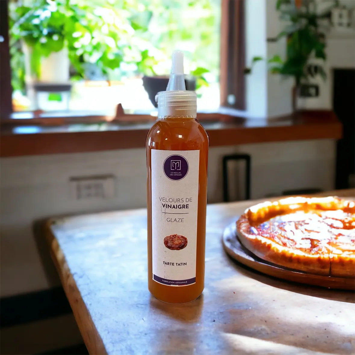 Velours de vinaigre tarte tatin en spray de au delice des cepages vendu par Jm Monterroir