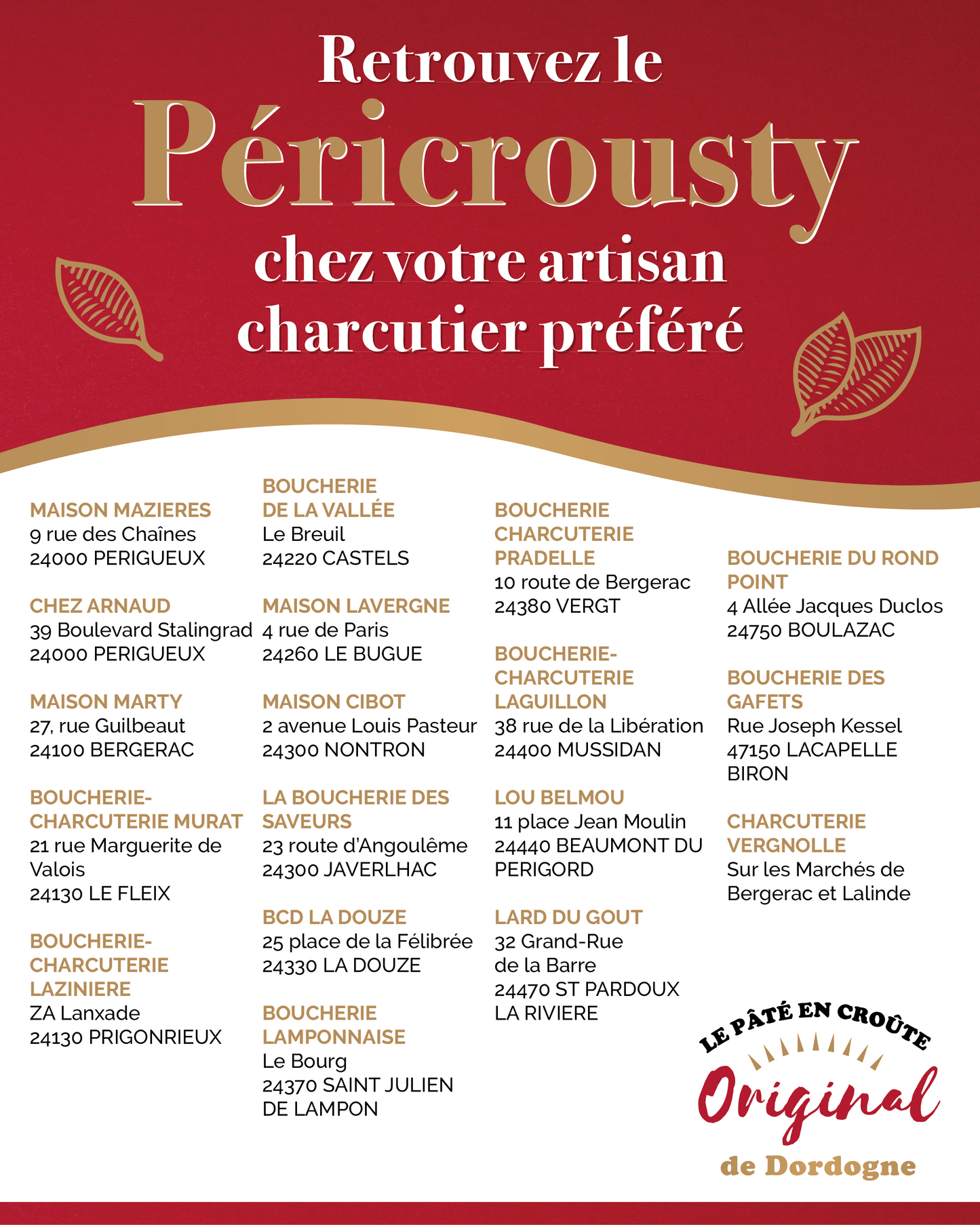 Péricrousty - env. 900 gr