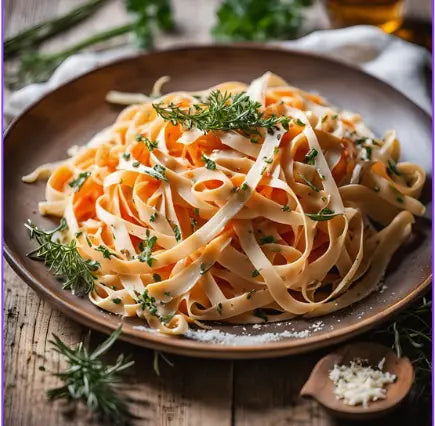 Box Tagliatelles de Carottes au Chèvre Ail et Fines Herbes vendu par JM Monterroir