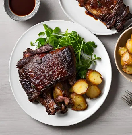 Box “Ribs Savoureux et Pommes de Terre Fondantes” vendu par JM Monterroir