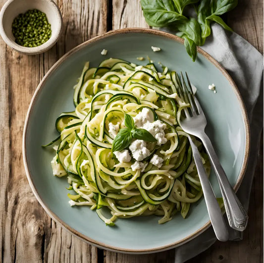 Box "Tagliatelle Courgette & Chèvre 🐐" - pour 4 personnes vendu par Jm Monterroir