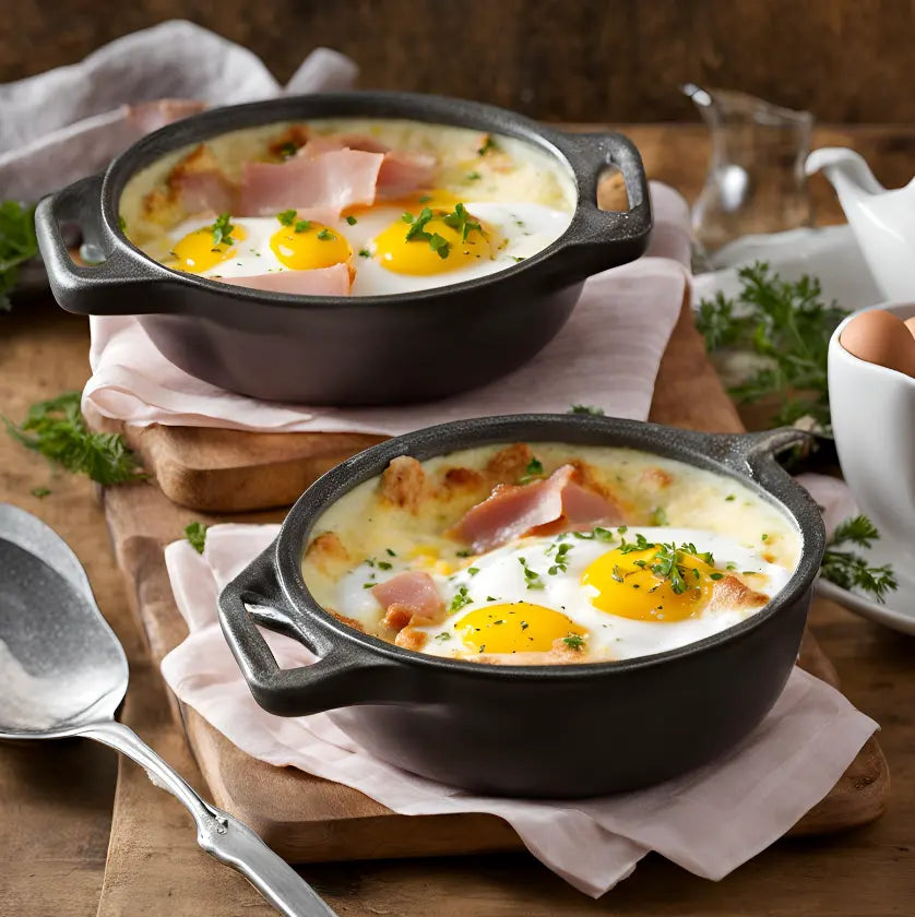 Box "Œufs cocotte au cabécou 🥚" - Pour 4 personnes vendu par JM Monterroir