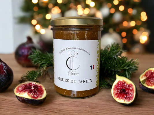 Confiture de figues du jardin pour Noël