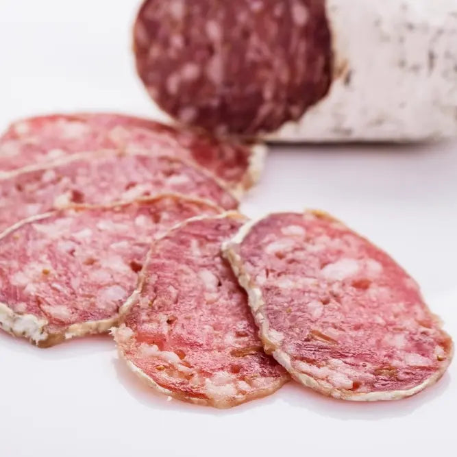 Saucisson nature de Coudeyrat vendu par JM Monterroir