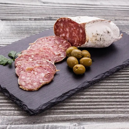 Saucisson a la truffe de Coudeyrat vendu par JM Monterroir