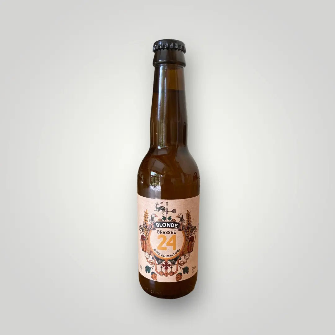 Bière blonde de brasse 24 vendue par Jm Monterroir