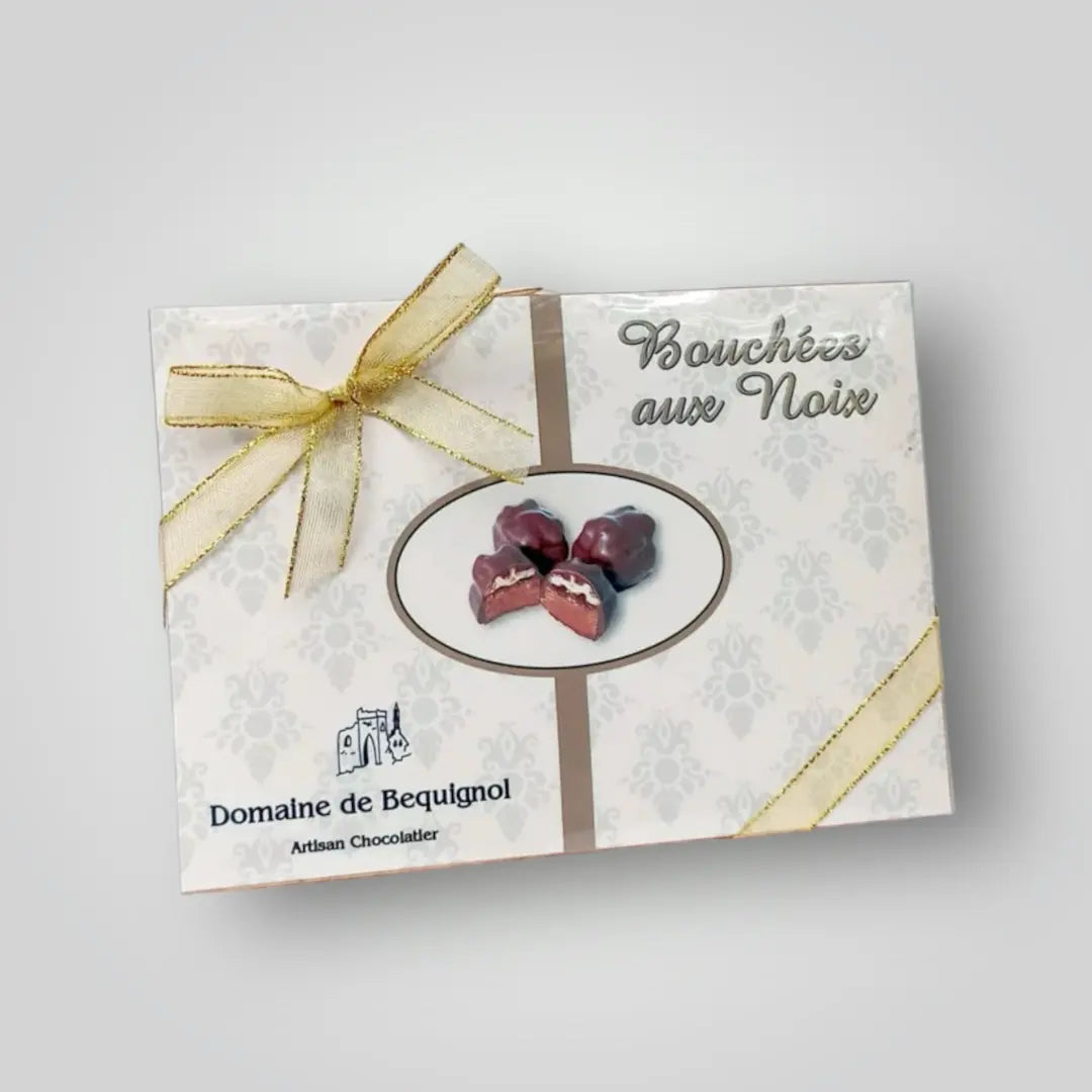 Chocolats bouchees aux noix du domaine de Bequignol vendus par Jm Monterroir
