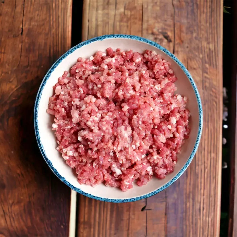 Chair a saucisse aux cepes de la maison coudeyrat vendue par JM Monterroir