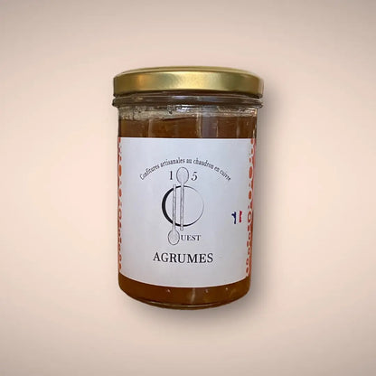 Confiture aux agrumes de 105 degres ouest vendue par JM Monterroir