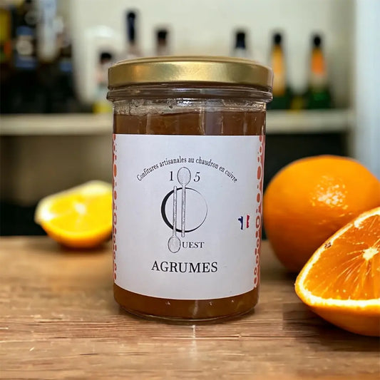 Confiture aux agrumes de 105 degres ouest vendue par JM Monterroir