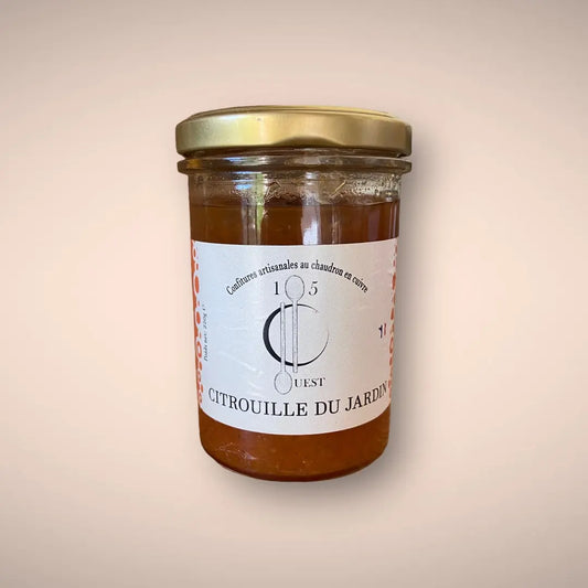 Confiture de Citrouille du jardin de 105 degres ouest vendue par JM Monterroir