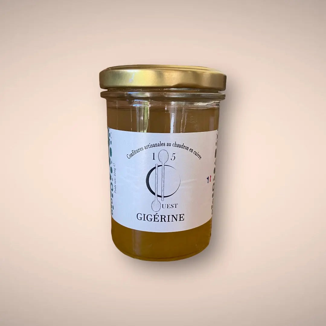 Confiture de Gicerine de 105 degres ouest vendue par JM Monterroir