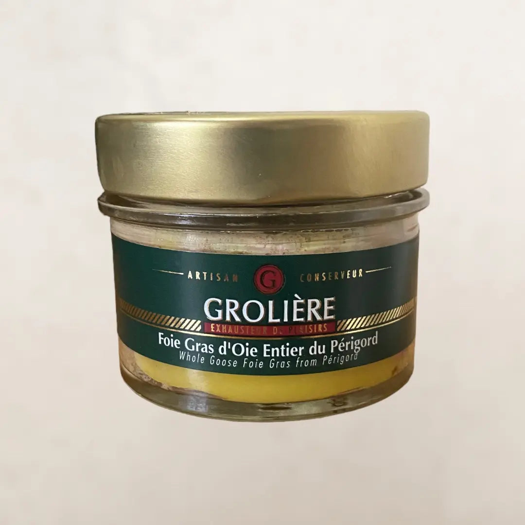 Foie gras entier oie de la maison groliere vendu par JM Monterroir