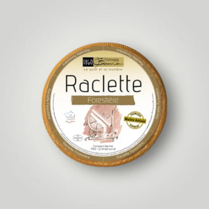 Fromage a raclette forestier de la fromagerie Baechler vendu par JM Monterroir