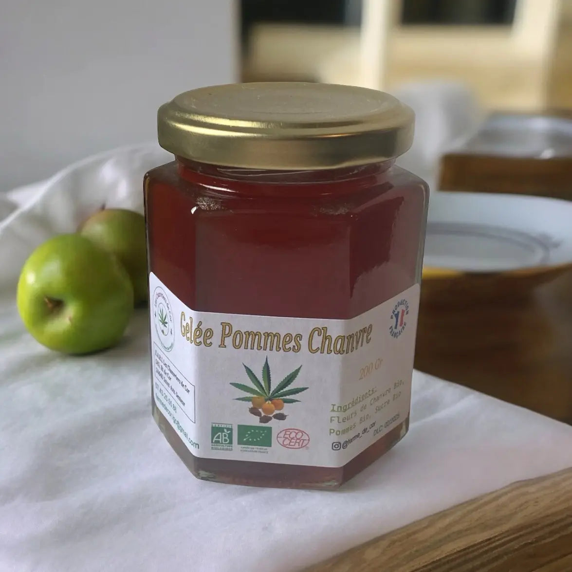 Gelée de pomme chanvre vendu par Jm Monterroir