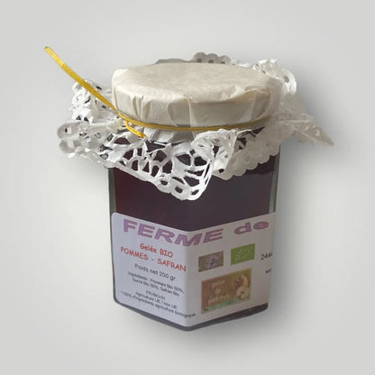 Gelée de pomme safran vendu par Jm Monterroir