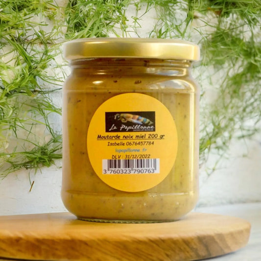 Moutarde aux noix - Miel vendu par Jm Monterroir