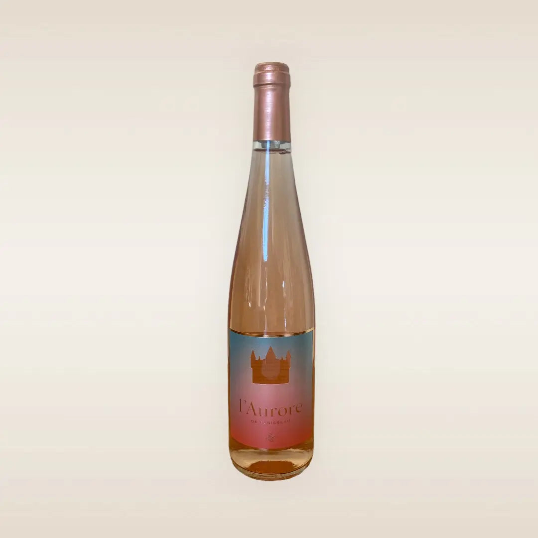 Bouteille du vin rosé l'Aurore du Château Panisseau vendu par JM Monterroir