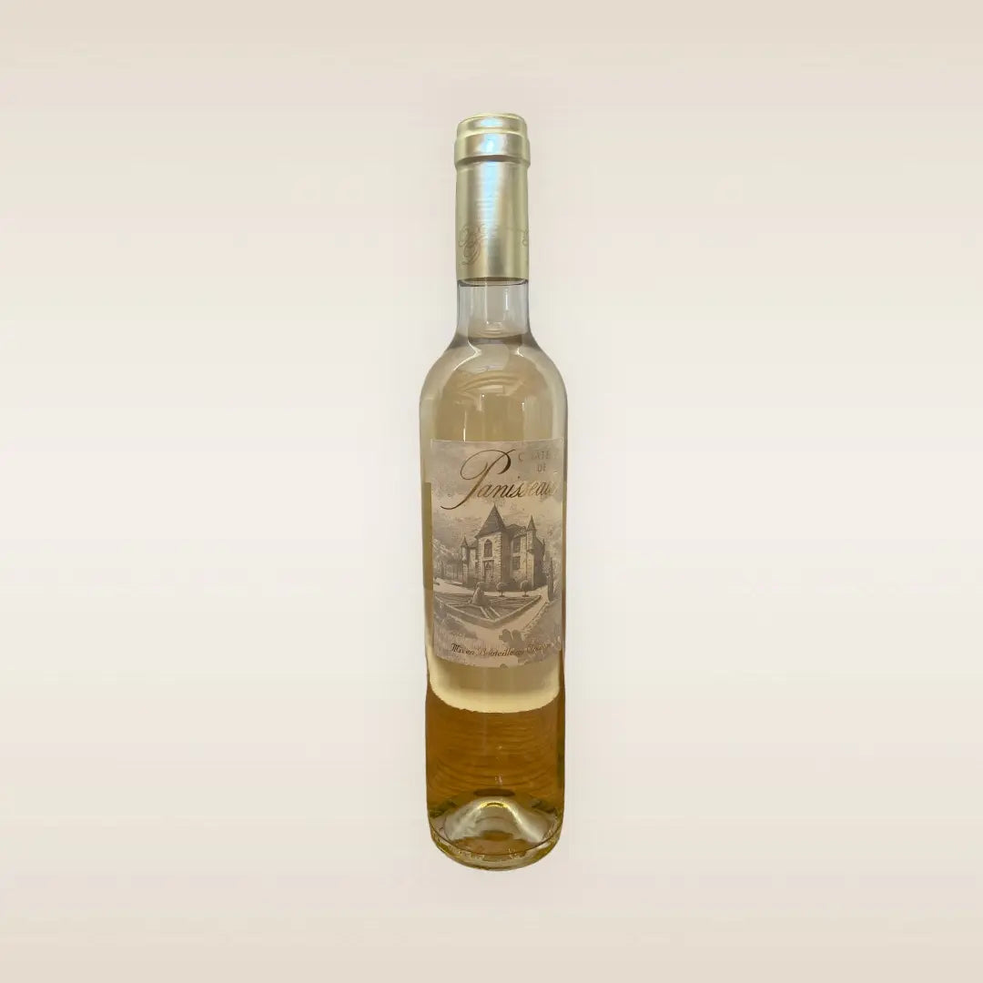 Bouteille du vin blanc moelleux du Chateau Panisseau vendu par JM Monterroir