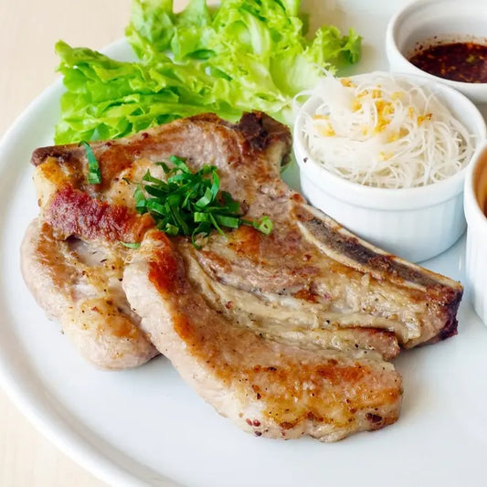 Pave de Porc sauce Thai vendu par Jm Monterroir