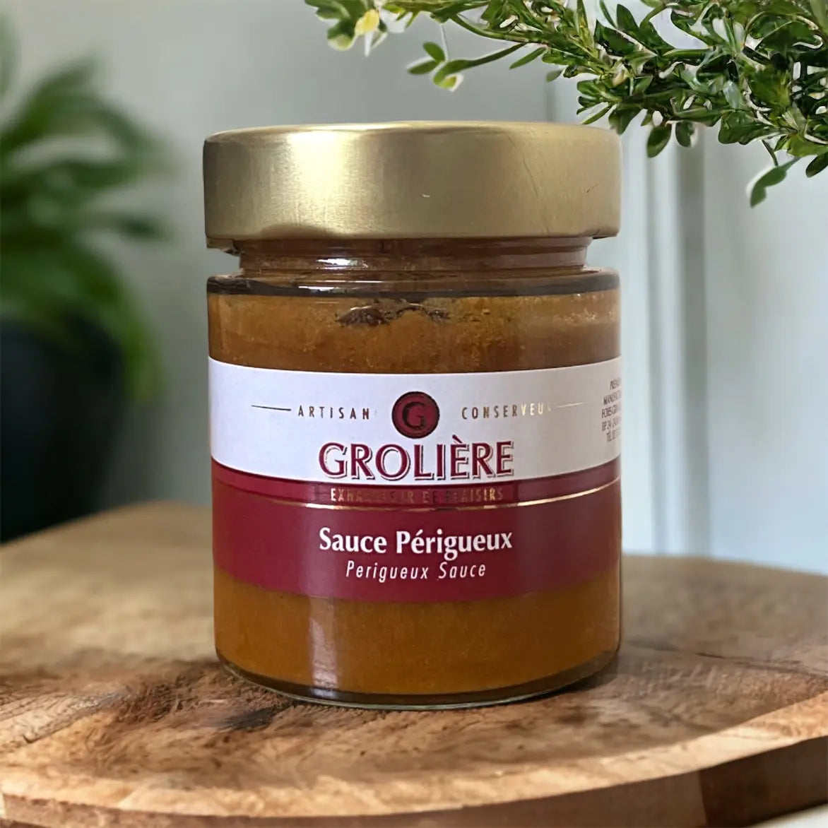 Sauce Périgueux de la Maison Groliere vendue par JM Monterroir