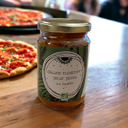 Sauce pour pizza des paniers sauvages vendue par Jm Monterroir