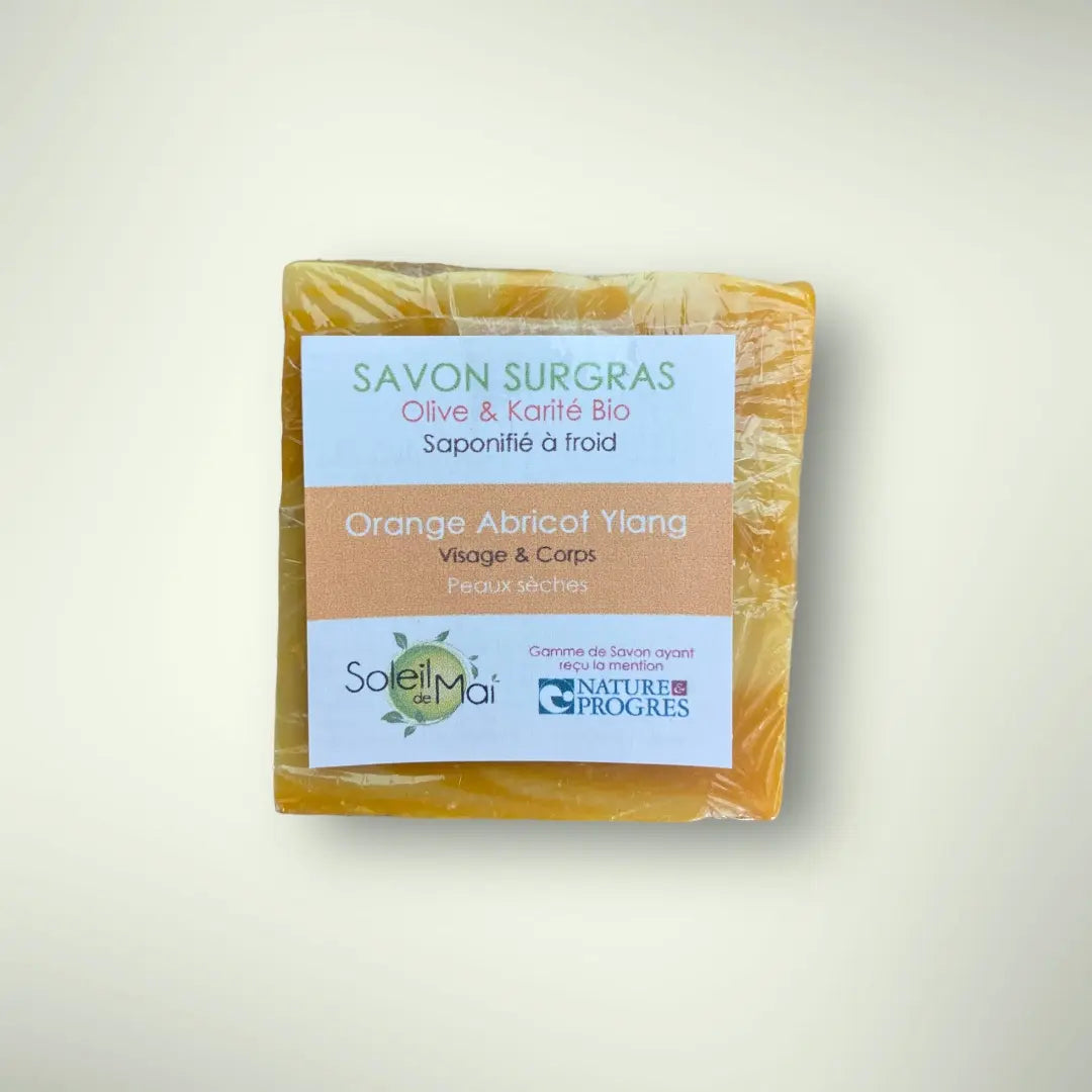 Savon Orange et Abricot de Soleil de Mai vendue par JM Monterroir