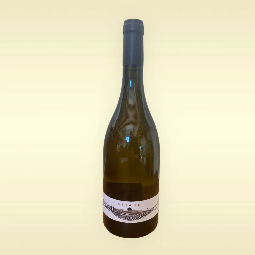Bouteille du vin blanc sec Eliane Trema vendu par JM Monterroir