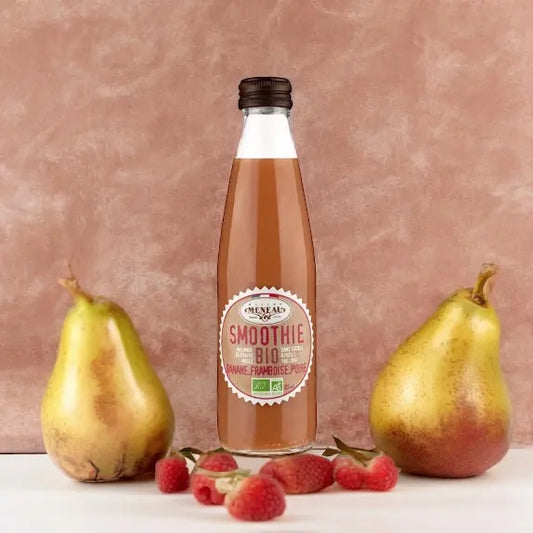 Smoothie bio - Banane Framboise Poire - 25 cL vendu par Jm Monterroir