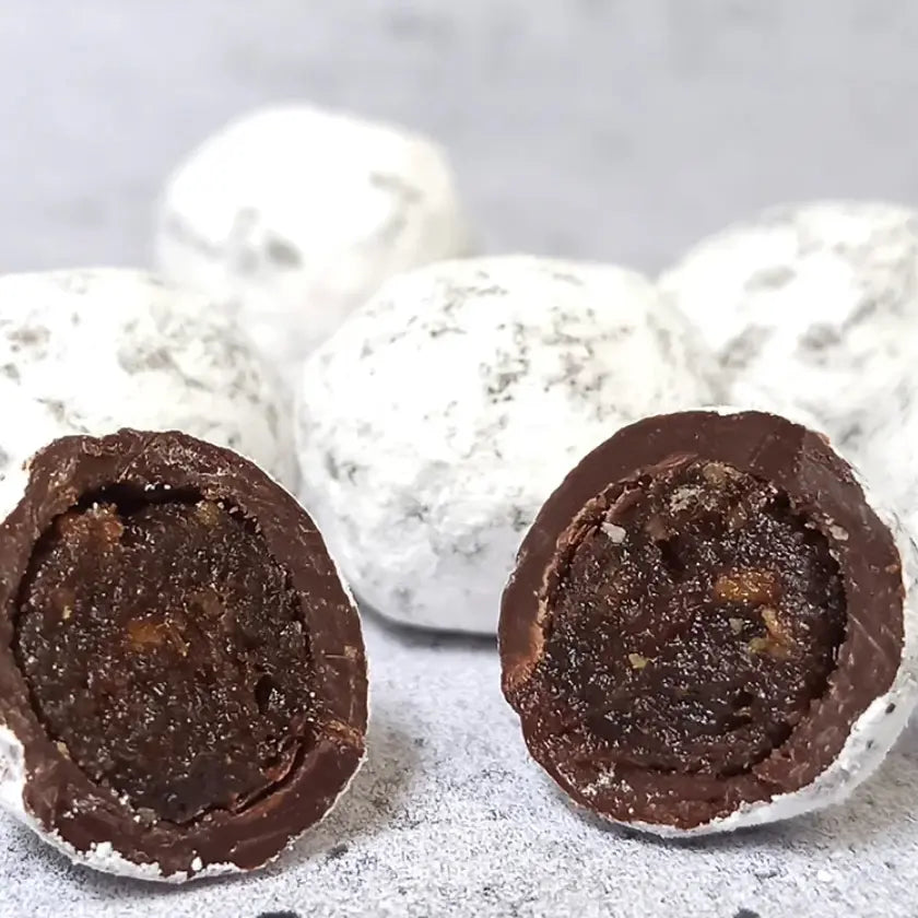 Chocolats Pruneige du domaine de Bequignol vendus par Jm Monterroir