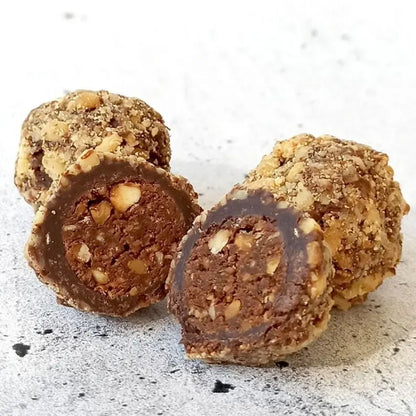Chocolats rochers a la noix du domaine de Bequignol vendus par Jm Monterroir