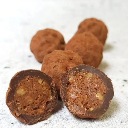 Chocolats Truffinoix du domaine de Bequignol vendus par Jm Monterroir