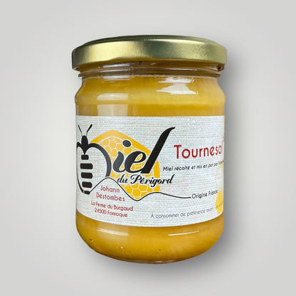 Miel du Périgord au Tournesol produit par Johann Destombes